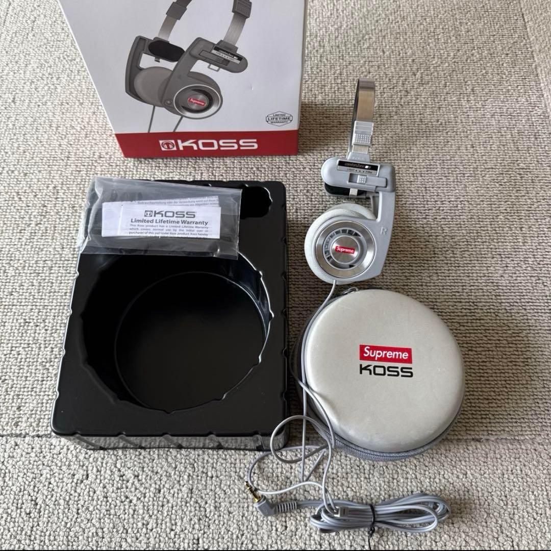 Supreme / Koss PortaPro Headphones シルバー
