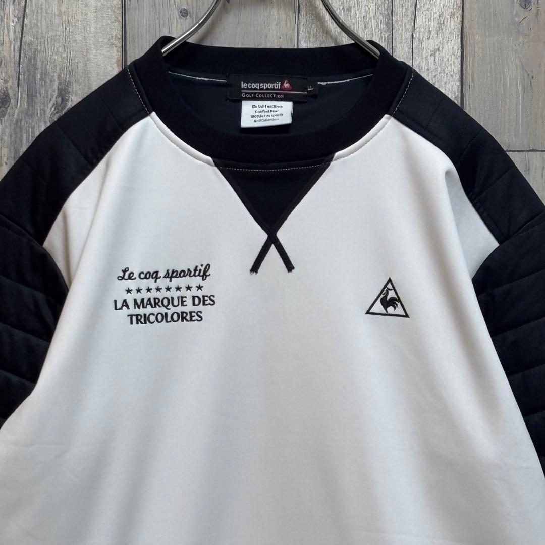 ルコックスポルティフゴルフ　ハイブリッド　裏起毛　スウェット　サイドジップ　LL