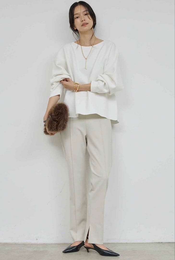 ガリャルダガランテ ボートネックスウェット