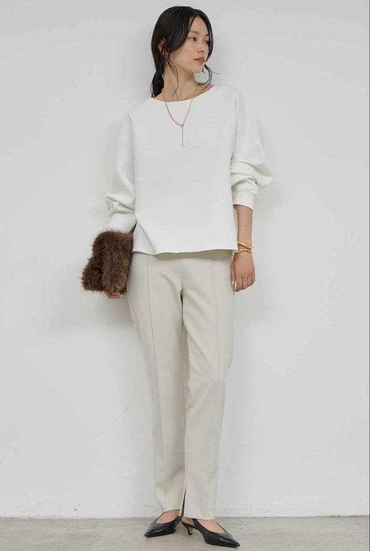 ガリャルダガランテ ボートネックスウェット