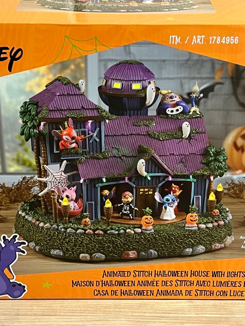 コストコ　ハロウィン　スティッチ　フィギュア　置物