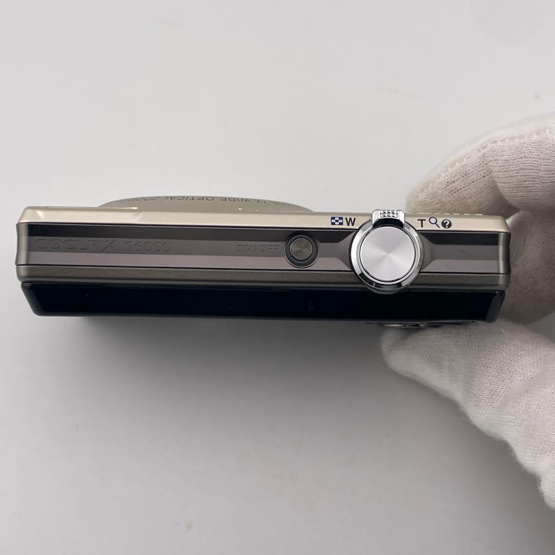 実写美⭕️【動作確認済】Nikon COOLPIX S6000 デジカメ