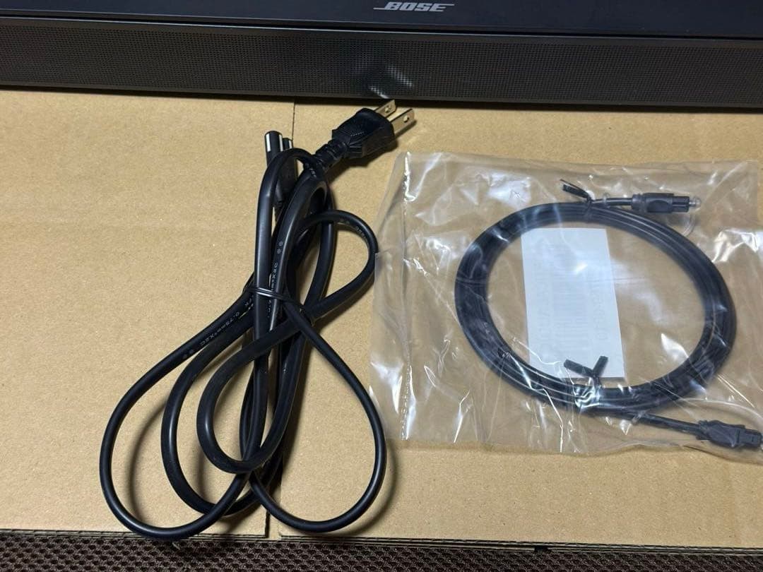 Bose TVスピーカー　ブラック