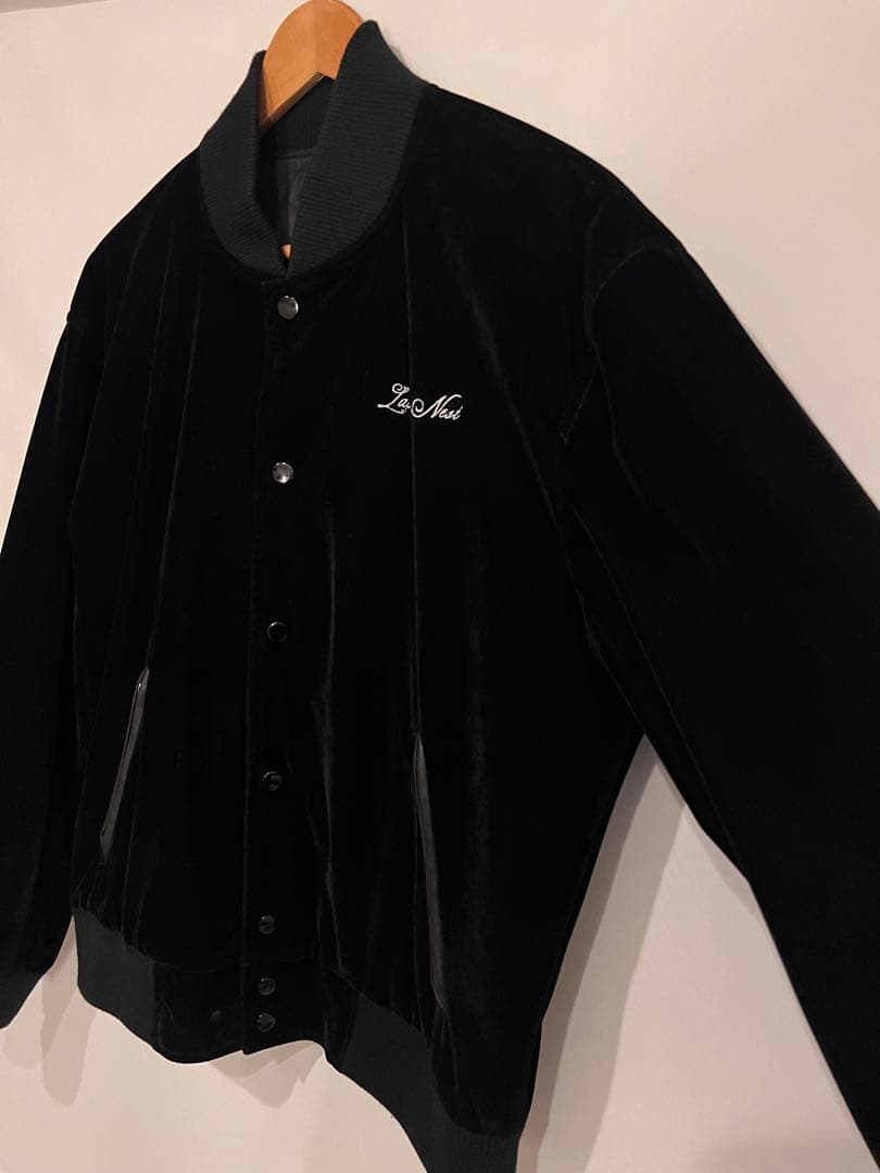 ★LAST NEST★ベロア調スタジャン Jesus layered tee M