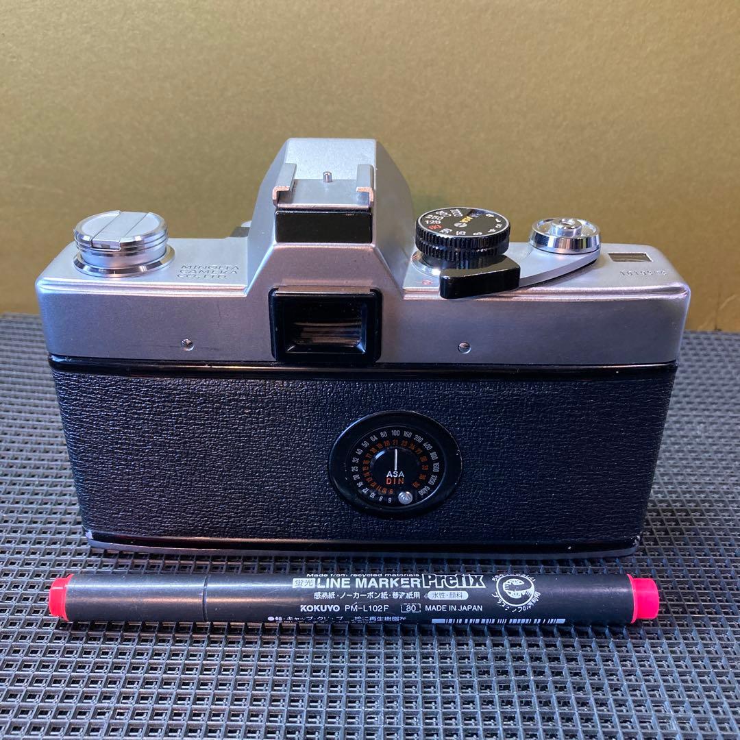 フィルムカメラ　ミノルタ　露出計　SR-T101 広角35mm F2.8 稼働品