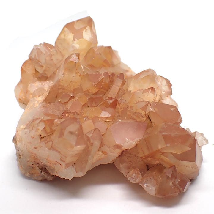 【ブラジル/ミナスジェライス産】タンジェリンクォーツクラスター