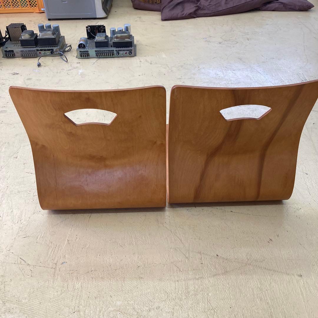 木製座椅 昭和レトロ 旅館 和室 6脚セット