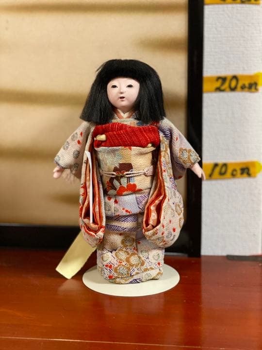白菊作　小市松人形　　　　　　2020724 せ