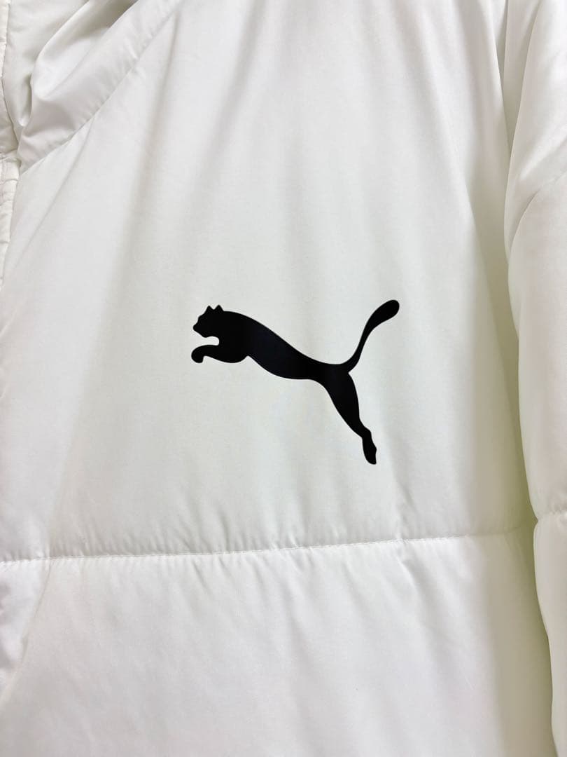 PUMA プーマ　ベンチコート　ロング　フード付き　メンズ　XL