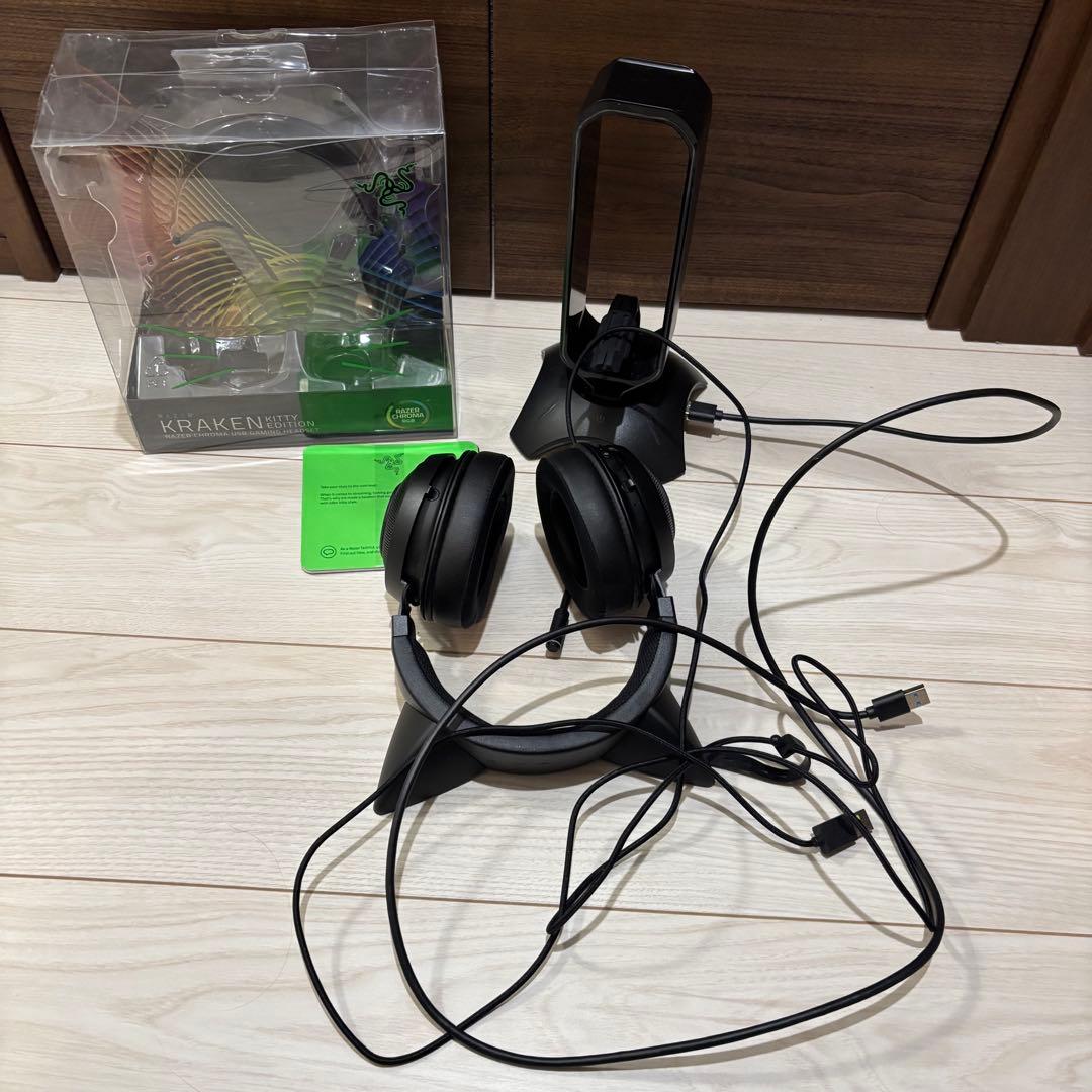 Razer kraken kitty edition ヘッドホン　ヘッドセット