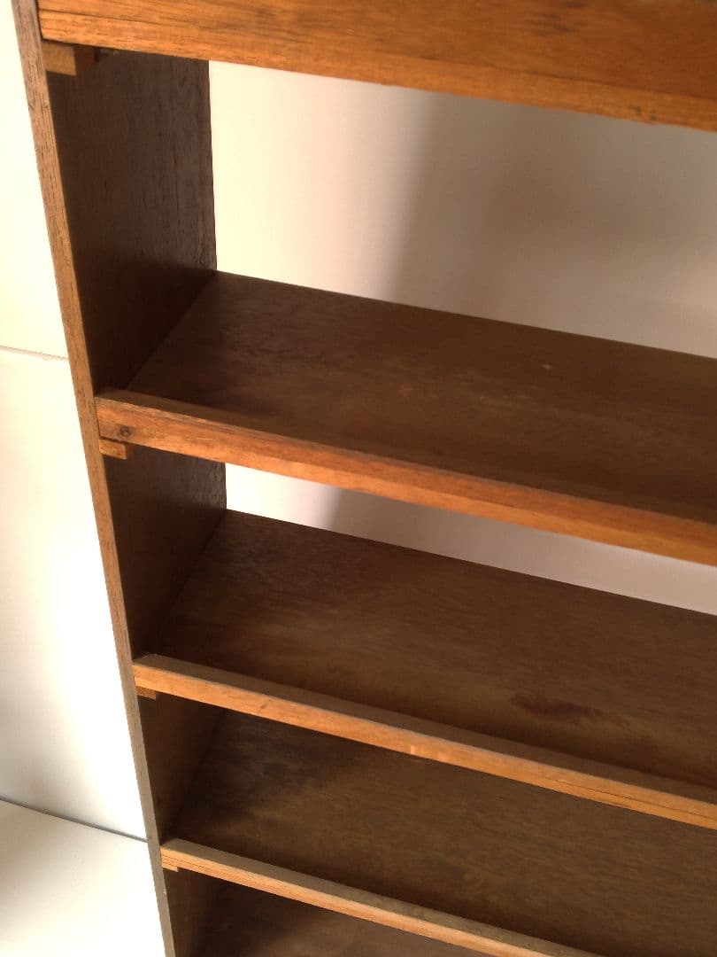 【昭和レトロ】ブックシェルフ 5段 本棚