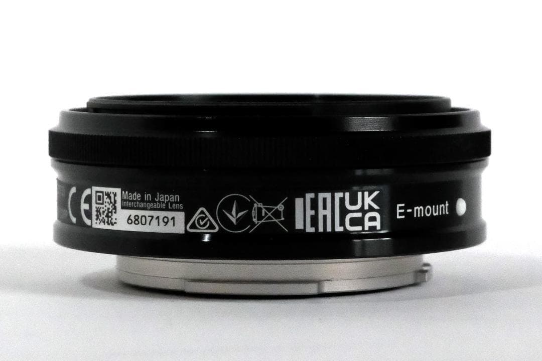 レンズ(単焦点) Sony E20mm F2.8 SEL20F28