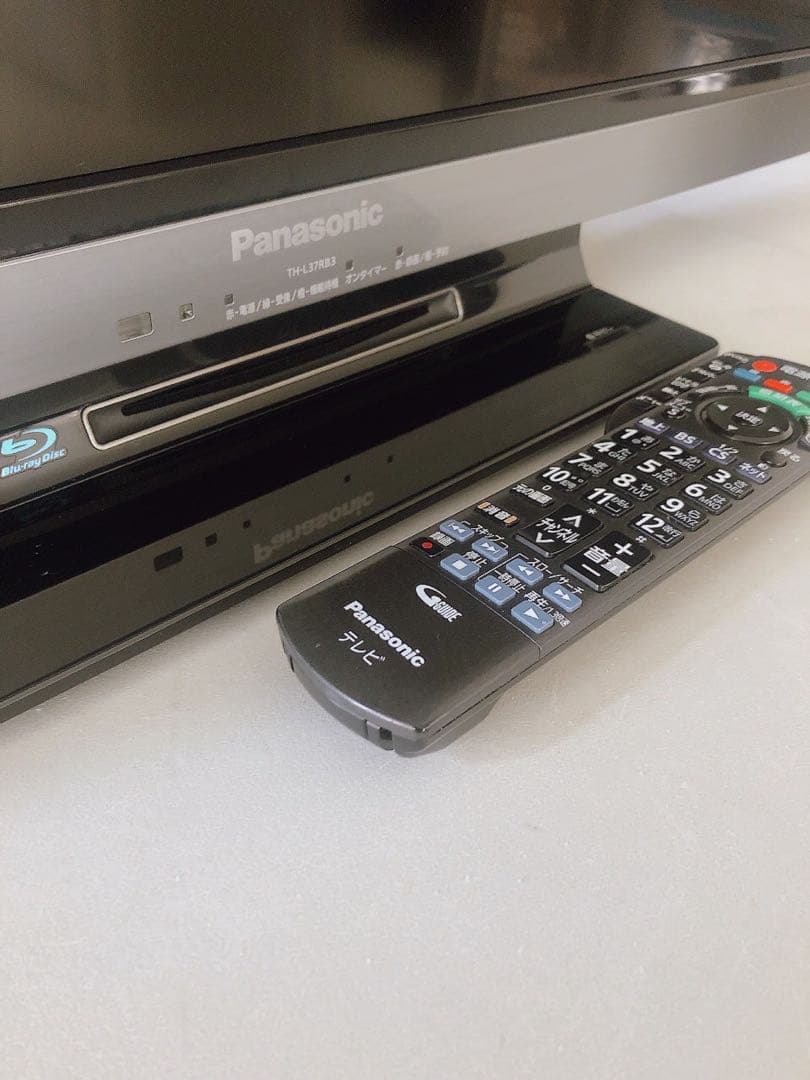 美品Panasoni TH-L37RB3ブルーレイ DVD内蔵 HDD500GB