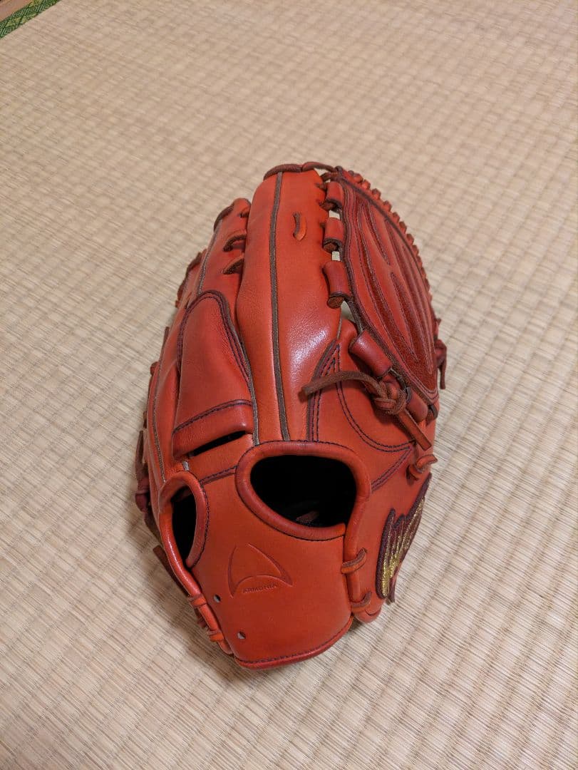 M*o様 IPセレクト アルモニーア 投手 オレンジ グローブ
