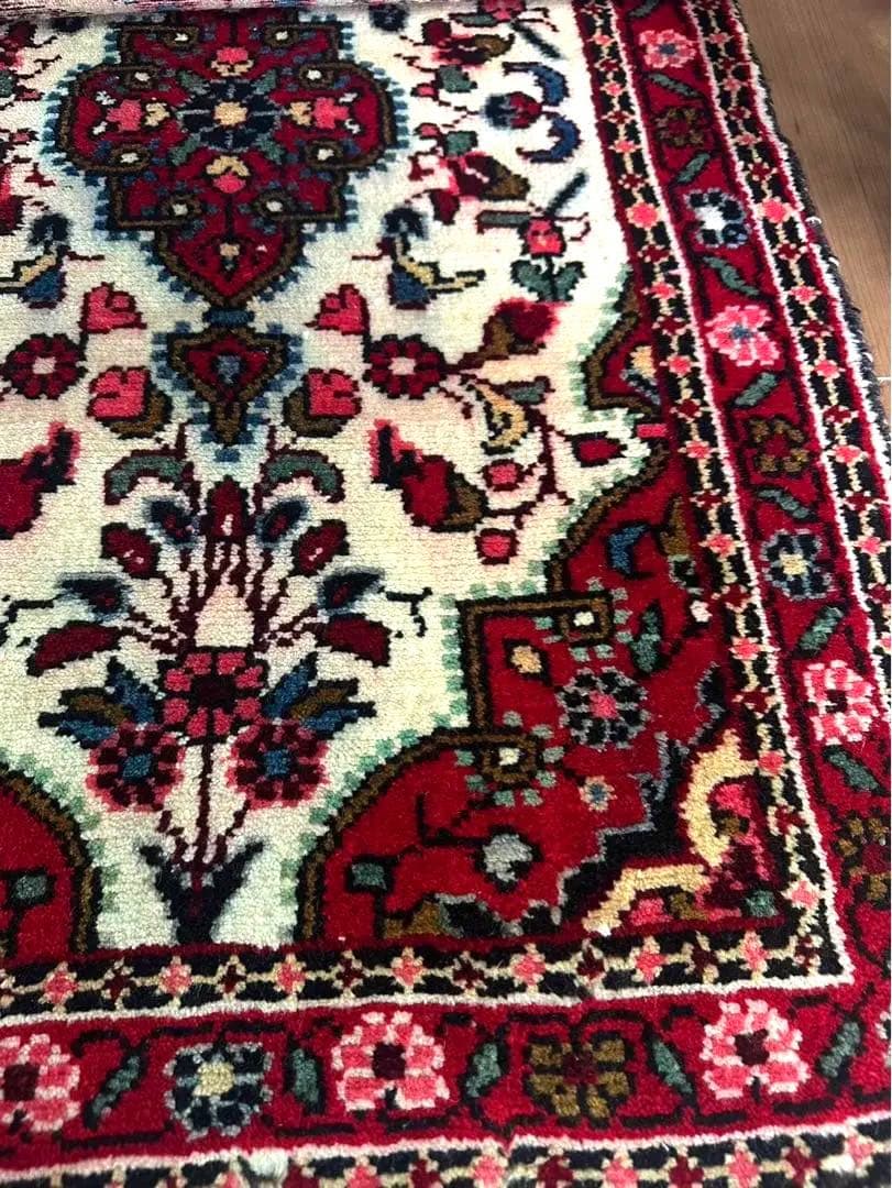 ヴィンテージラグ 手織りラグ