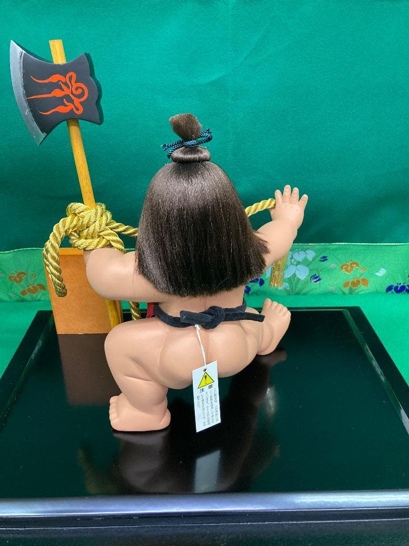 No.6241剛　可愛い　はだか金太　端午の節句　五月人形金太郎　五月ケース人形