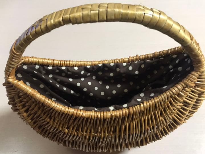 かごバッグ バスケット 美品　送料無料