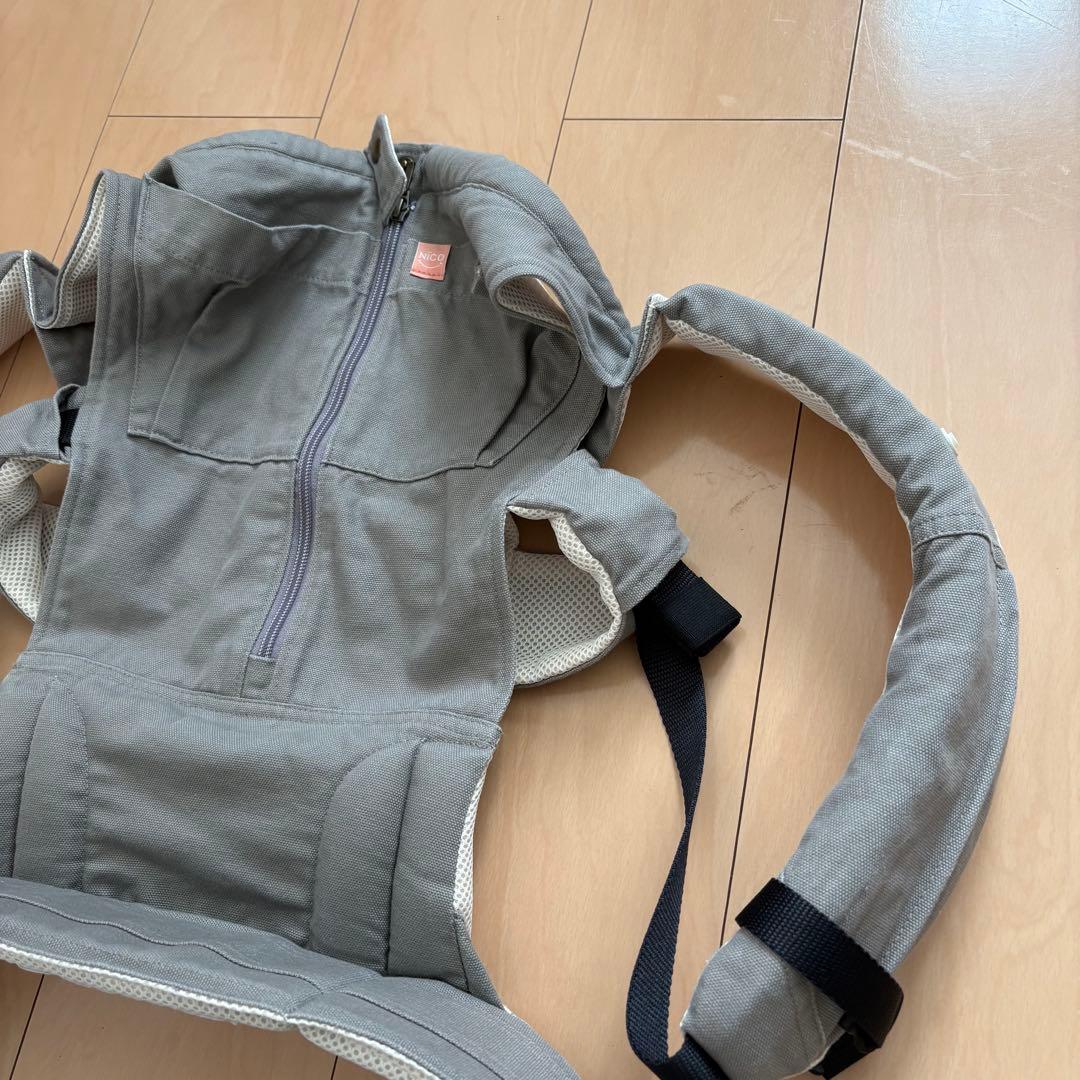 CUSEBERRY キューズベリー　抱っこ紐　Nico ニコ　グレージュ