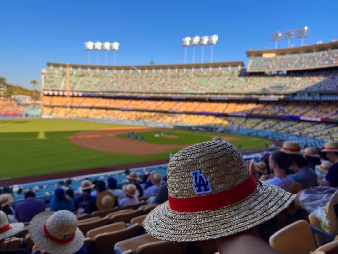 ドジャース ワンピース麦わら帽子 7/3限定配布