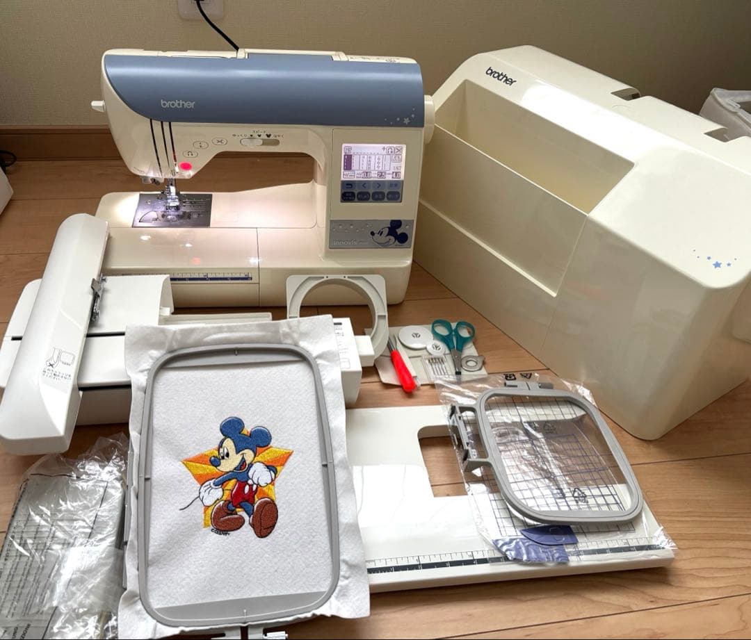 ブラザーM200刺繍対応コンピューターミシン