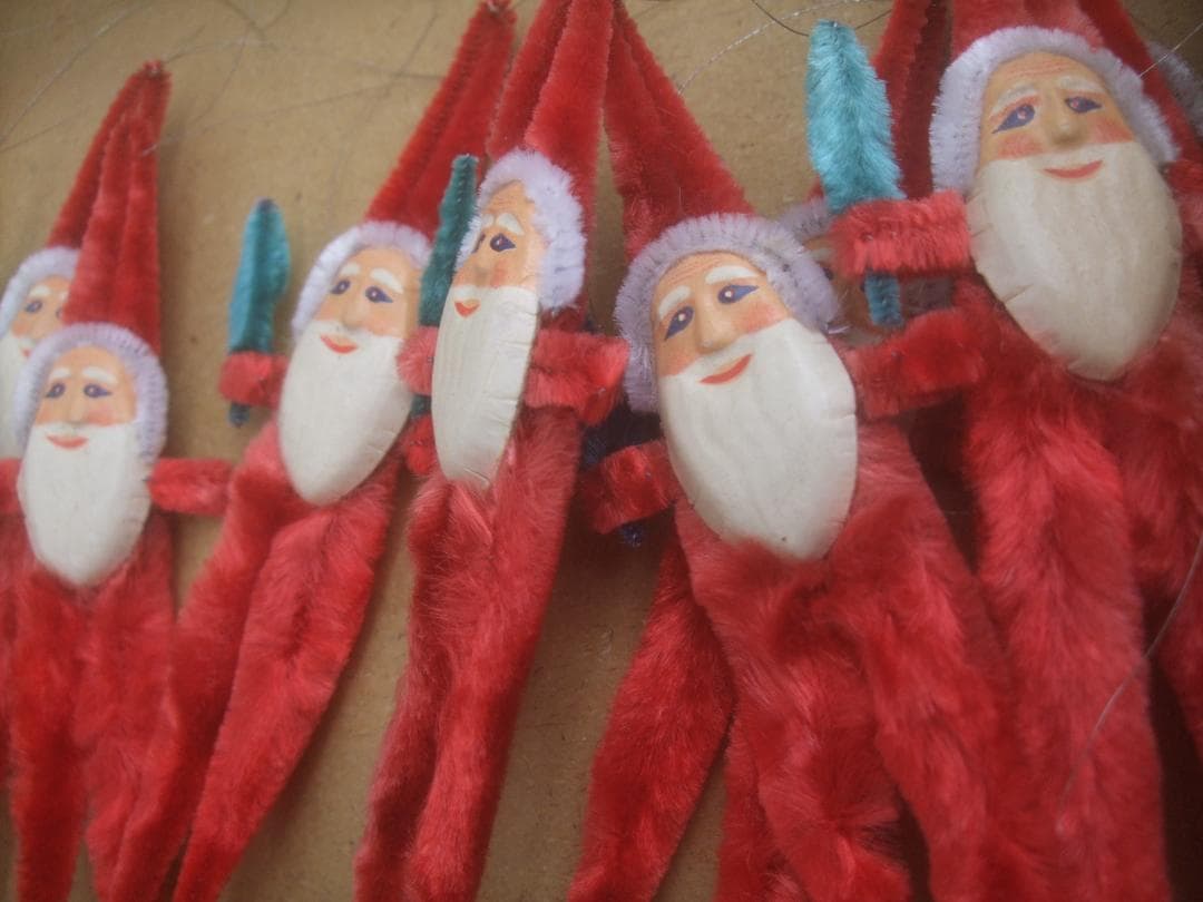 昭和レトロ★サンタ・モール・オーナメント 25体セット元箱付