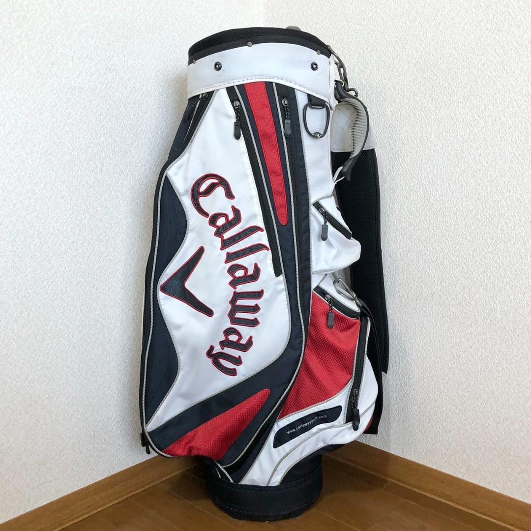 Callaway キャロウェイ キャディバッグ ゴルフバッグ カート 7分割