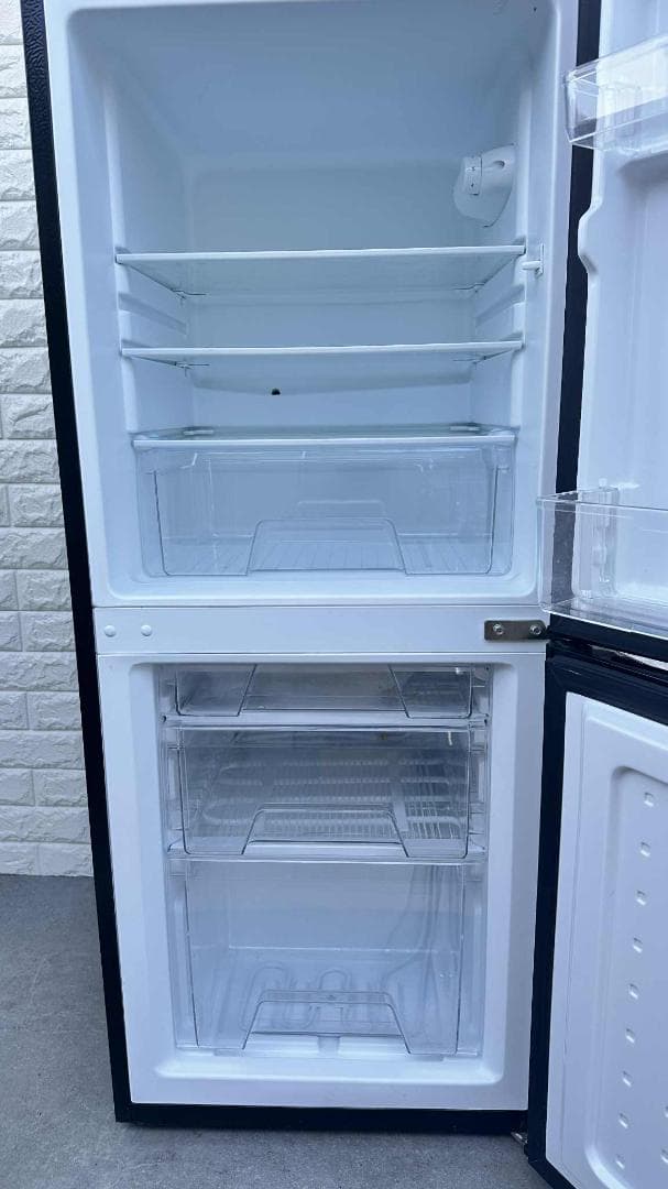 IRIS OHYAMA 冷凍・冷蔵庫 2ドア ブラック 2023年製