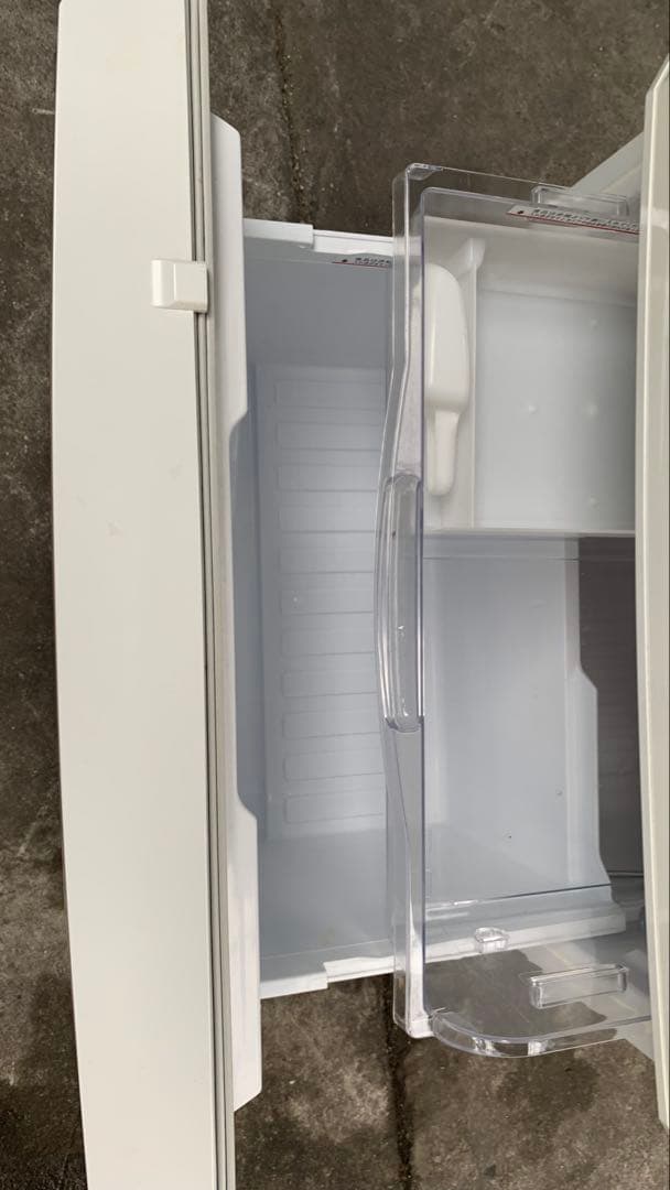 三ノンフロン冷凍冷蔵庫 MR-C37TL-W 370L 3ドア 2012年製