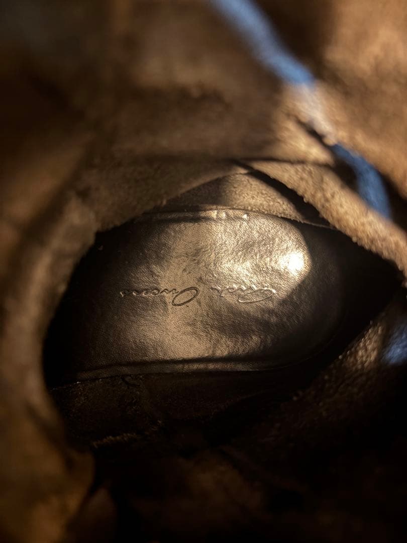 靴 Rick Owens army boots / combat boots