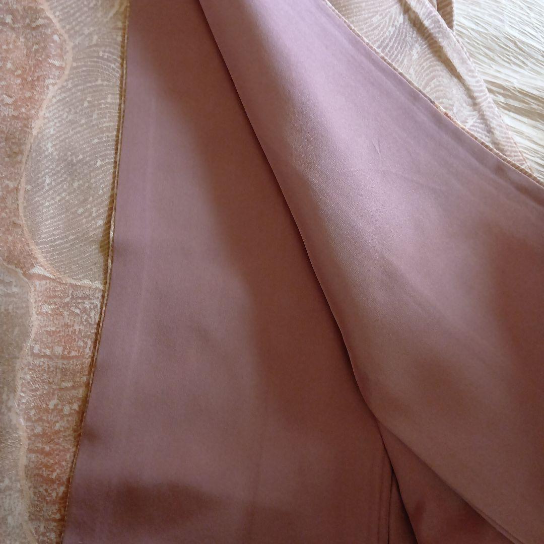 未使用小紋・新品二部式帯