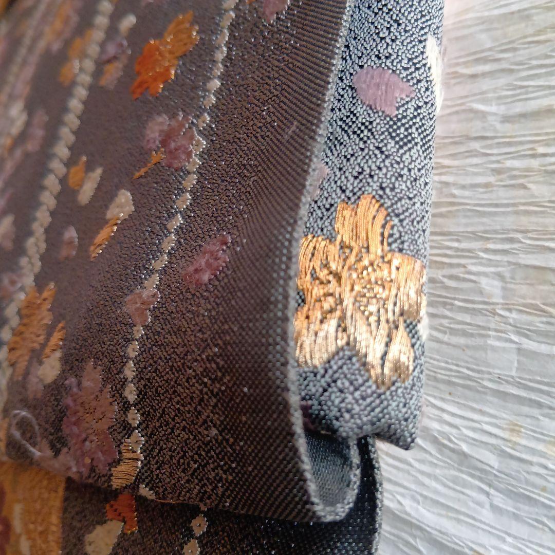 未使用小紋・新品二部式帯