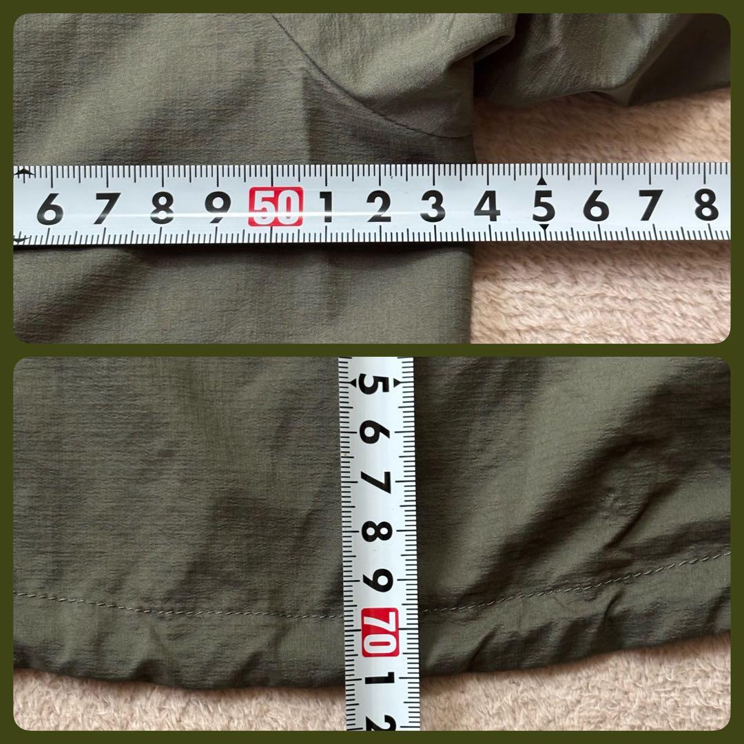  Alt_Road Wind Jacket メンズM 防風シェル カーキ