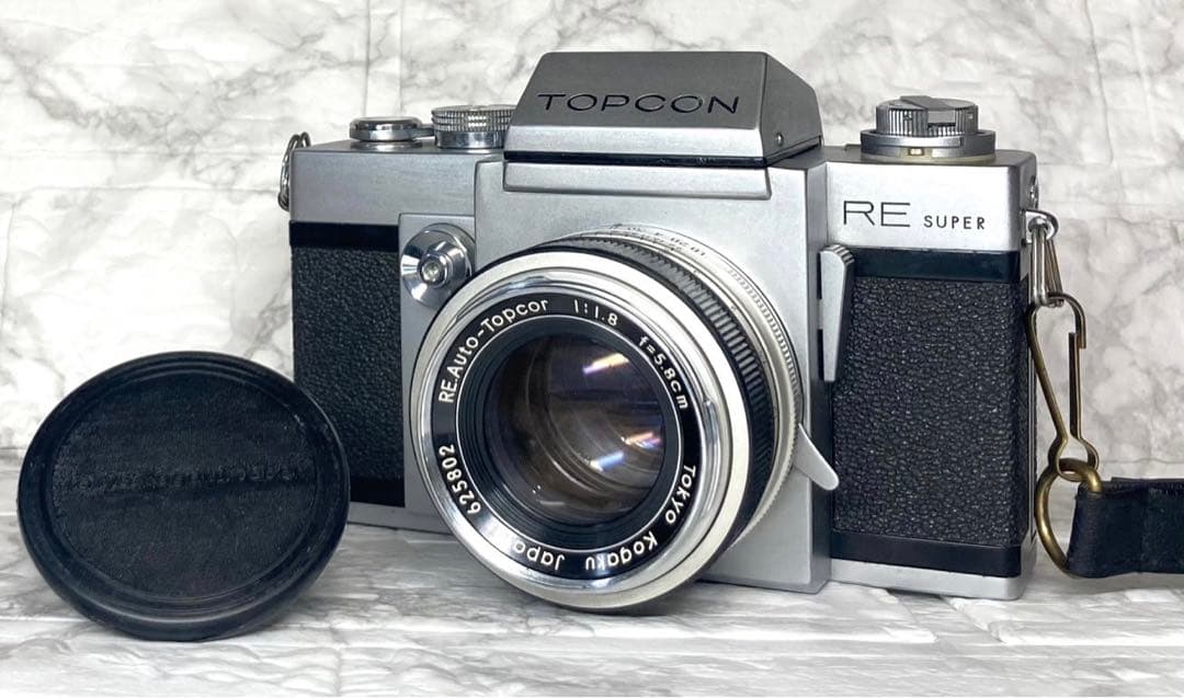 【完動品 レンズ2本】TOPCON RE SUPER 前期型 F1.8 F5.6