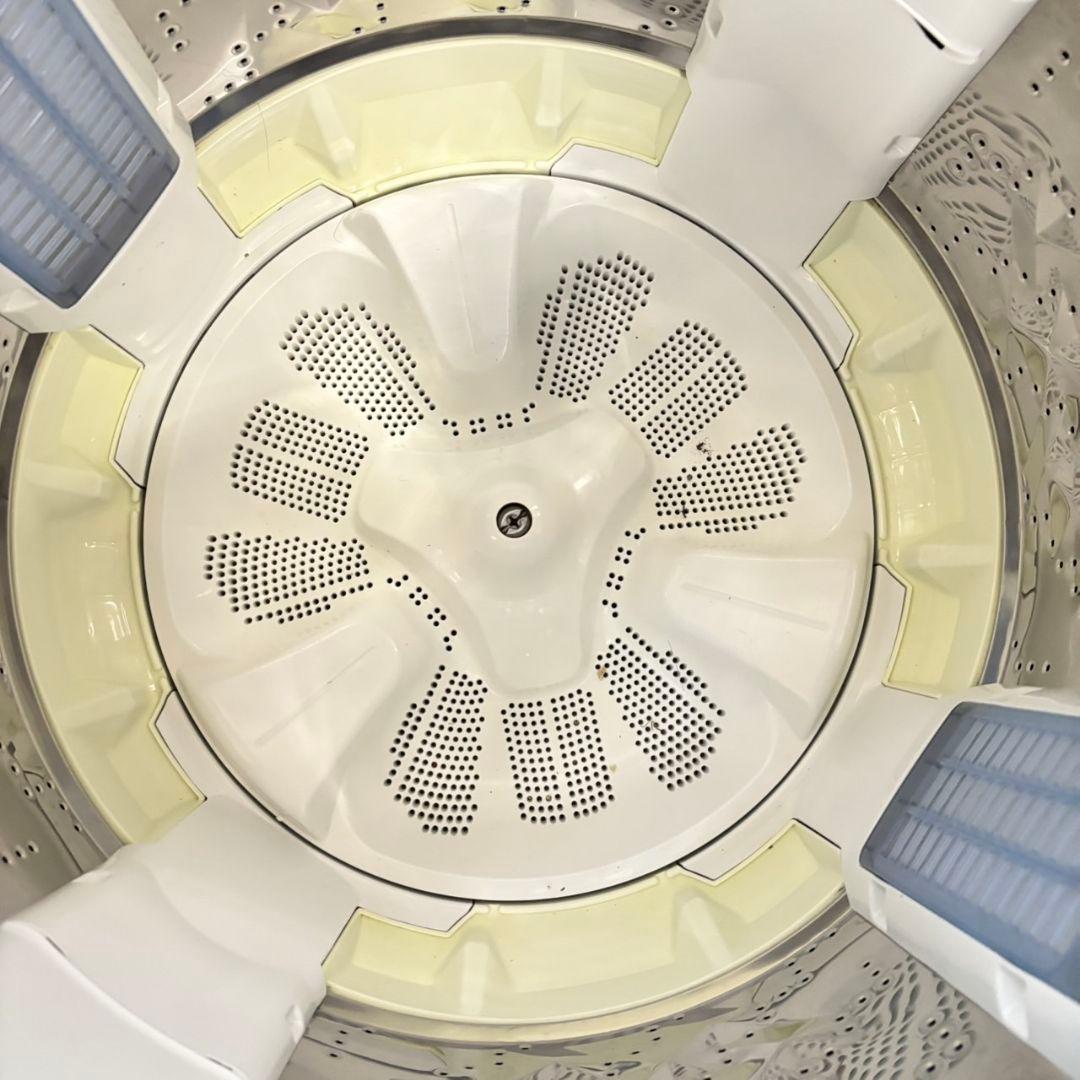 500 関東圏対応　大型洗濯機　容量8キロ　エコナビ搭載　今だけ6カ月保証　美品