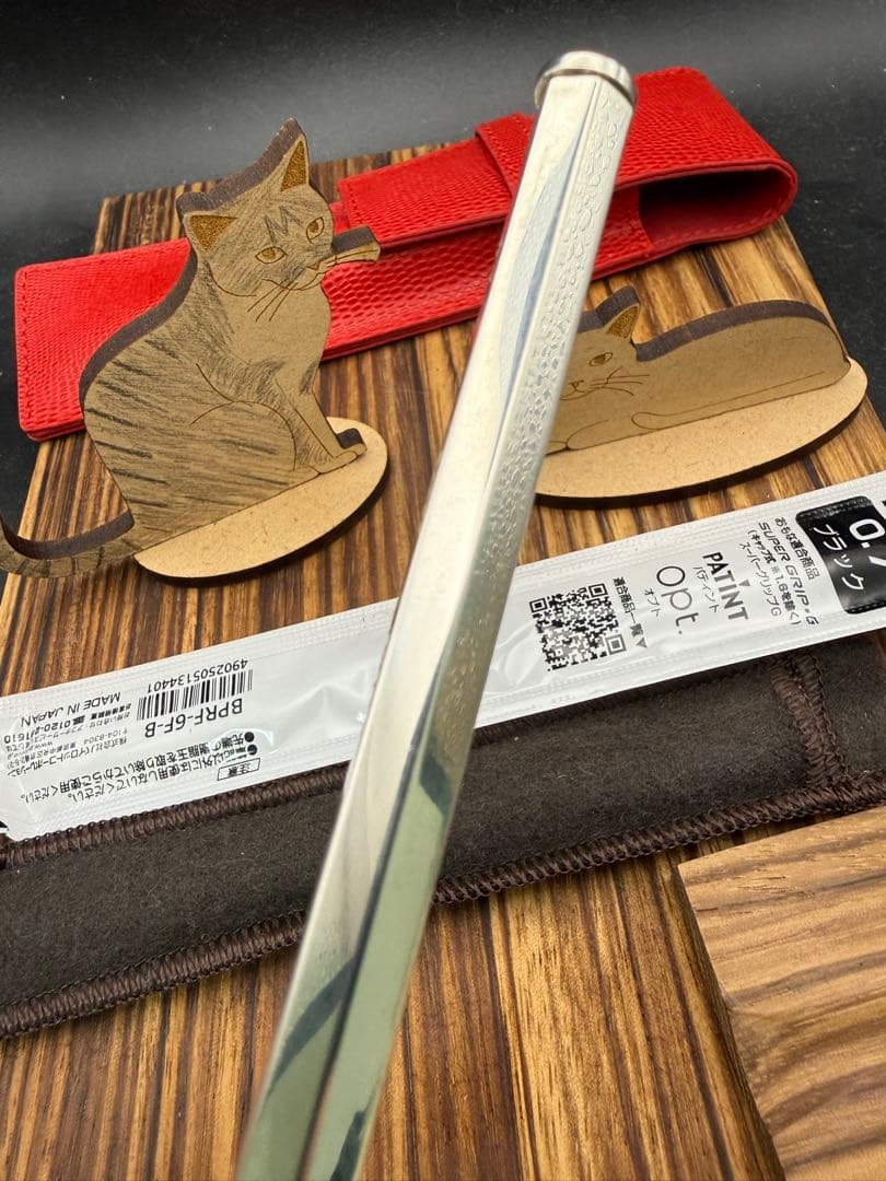 青山貿易 銀の手作りボールペンJEIS青山 日本製 925