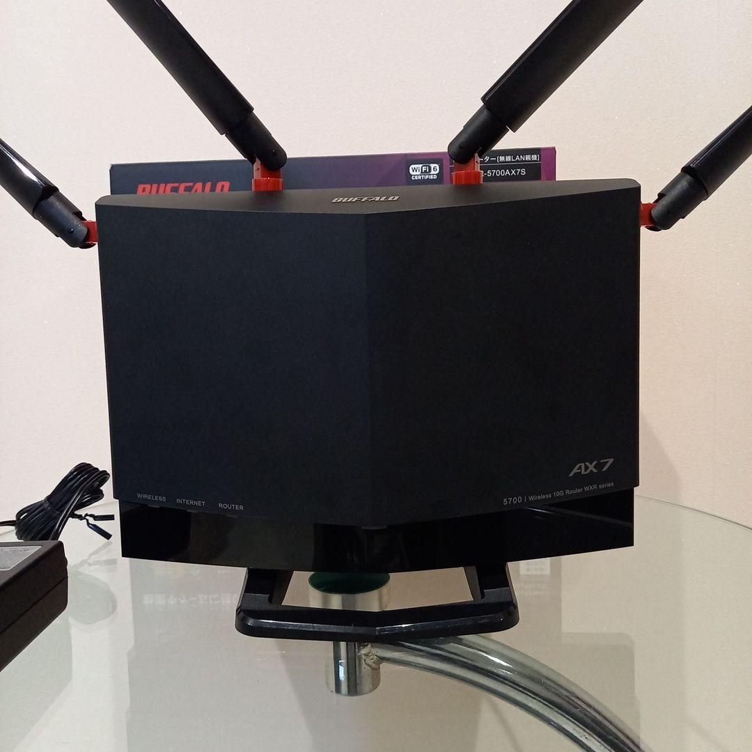 BUFFALO　Wi-Fiルーター / 無線LAN親機　WXR-5700AX7S