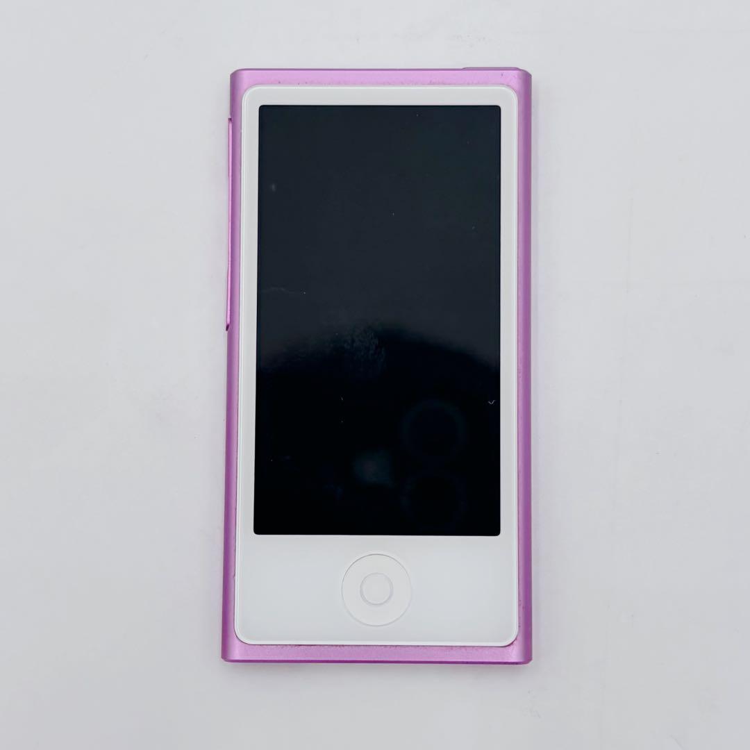 【極美品】Apple iPod nano A1446A 第7世代 パープル