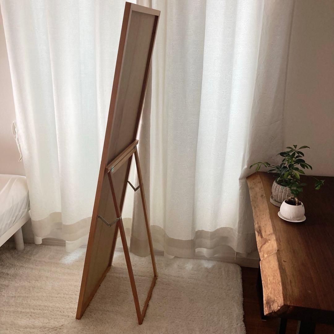 全身用スタンドミラー 高さ160cm 幅50cm
