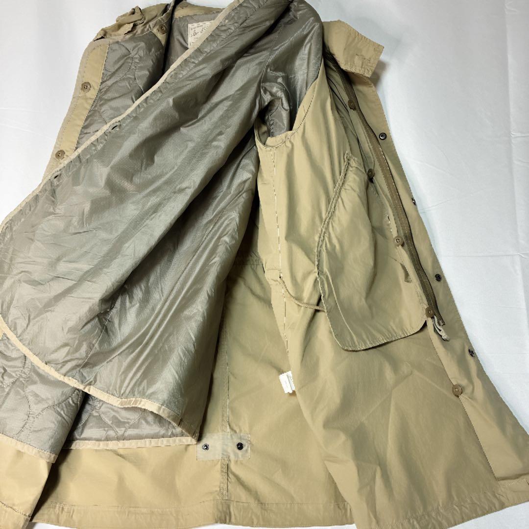 【美品】AVIREX M-51 タイプ モッズコート L サンドカラー