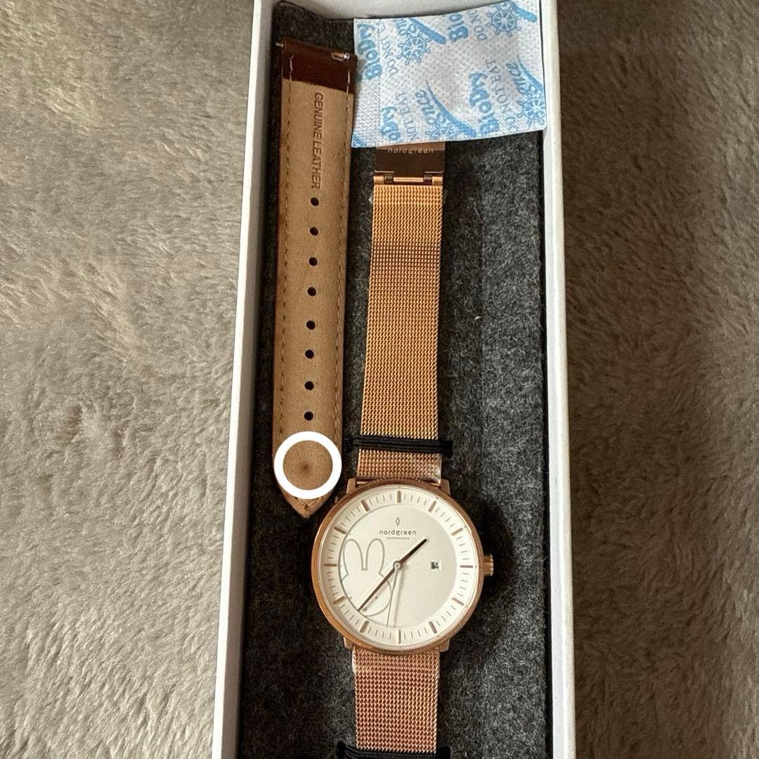 ノードグリーン 日本限定ミッフィー コラボ腕時計
