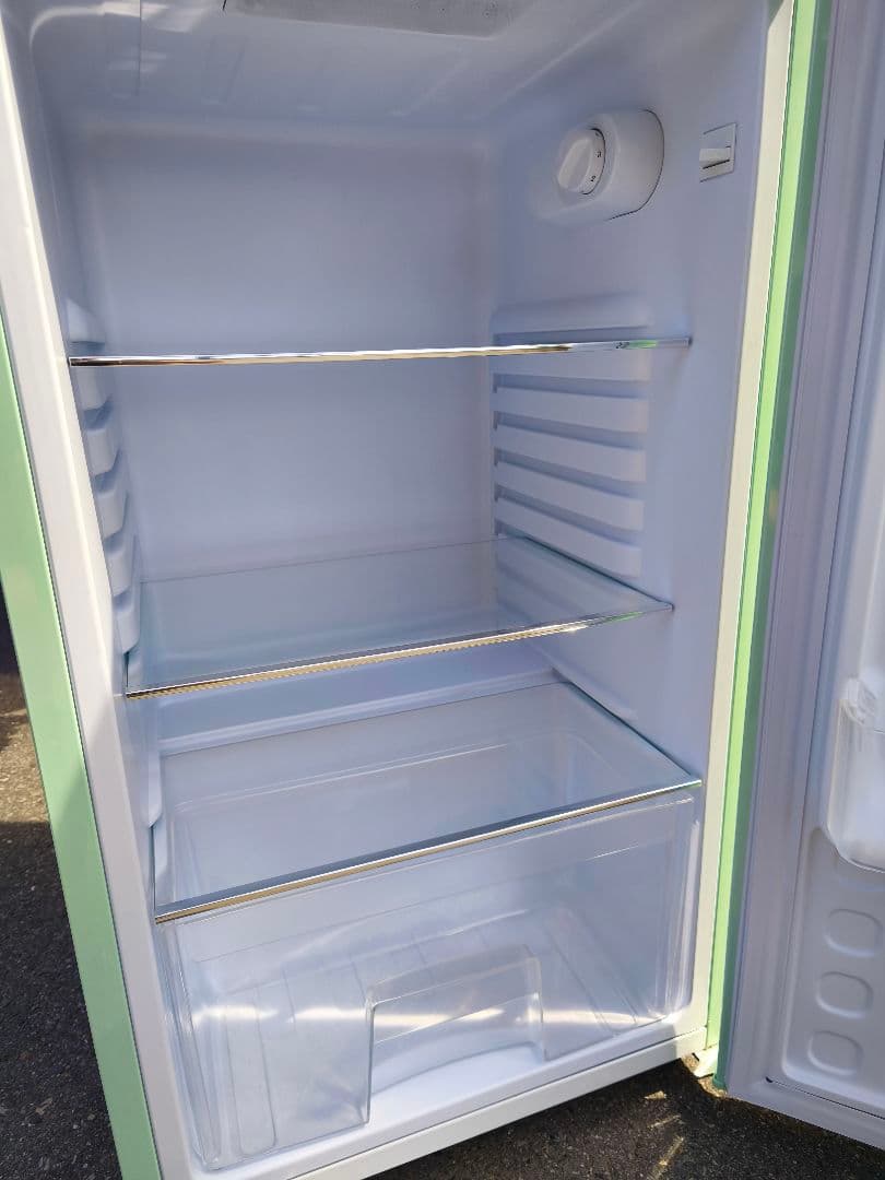 関東限 20年 条件で配送無 レトロ冷蔵庫 レトロデザイン冷蔵庫 冷蔵庫 2ドア