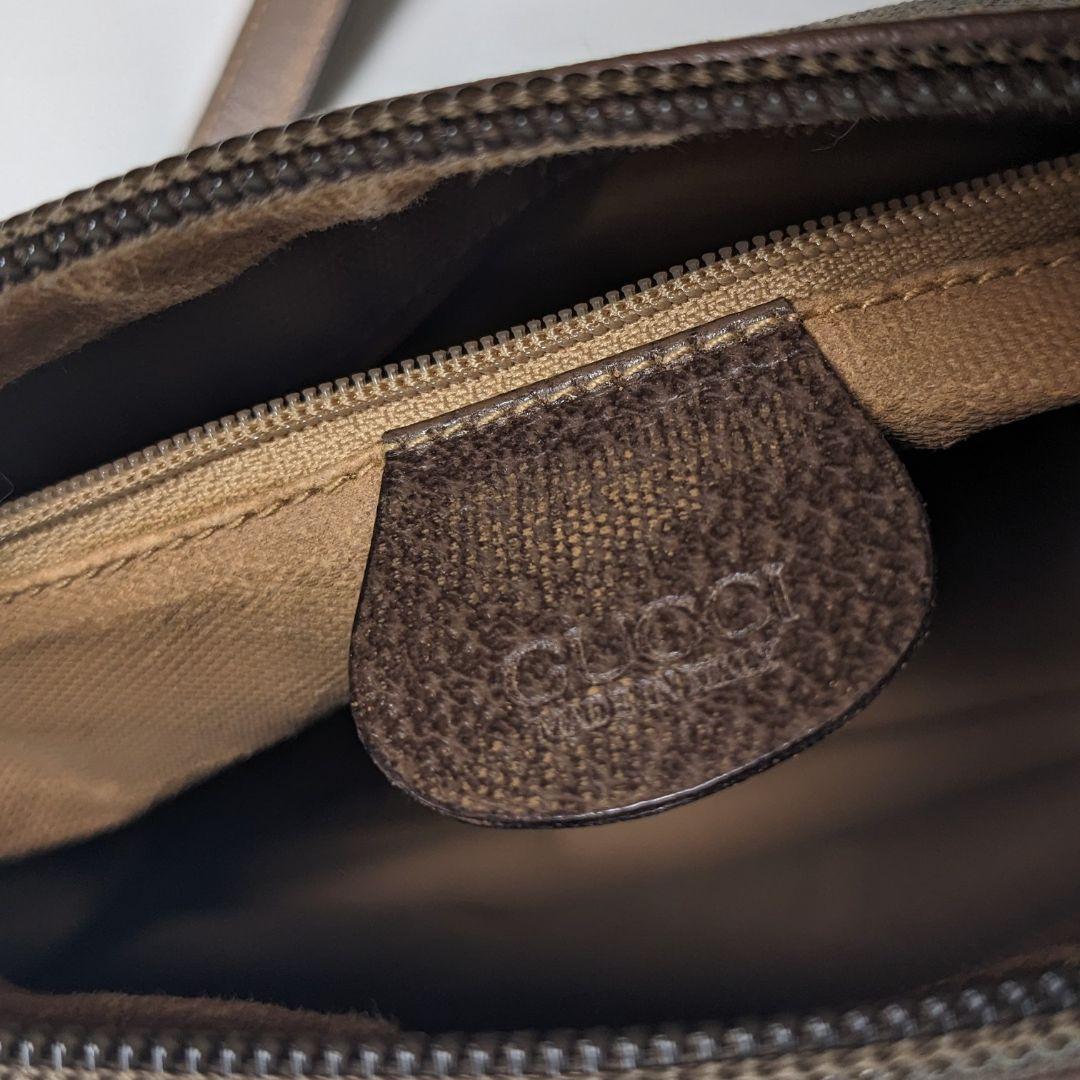 グッチ　ショルダーバッグ　GGスプリーム　シェリーライン　インターロッキング