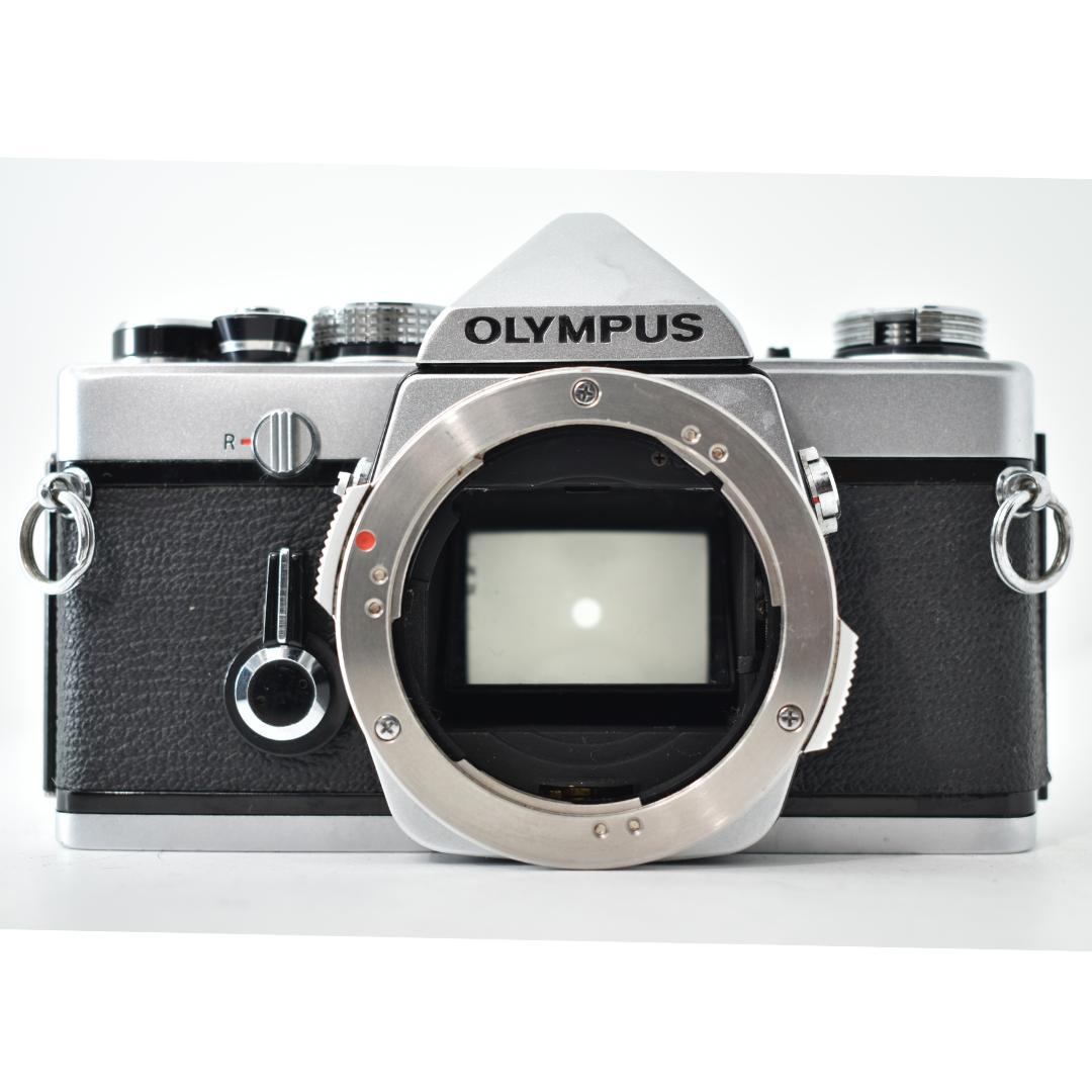 整備済 完動 Olympus OM-1 MD 50mm F1.8 露出計OK