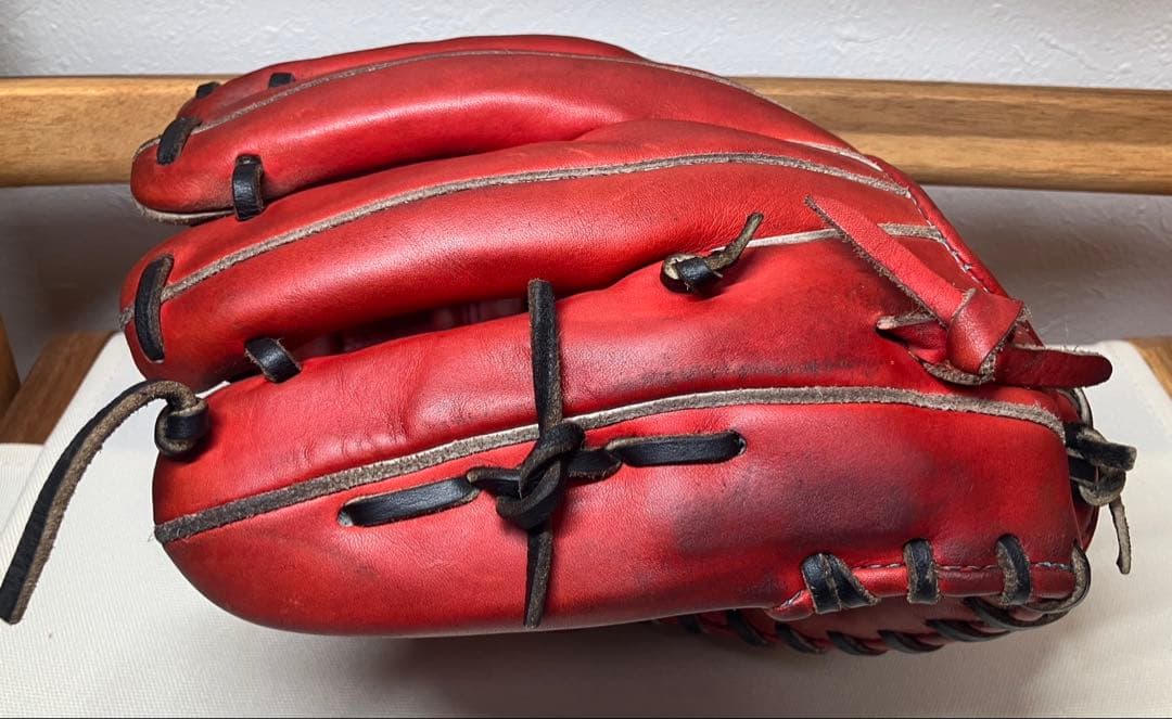 きのこ　ミズノ　グローバルエリート　硬式　内野用鈴木型ダイバーシティブルー