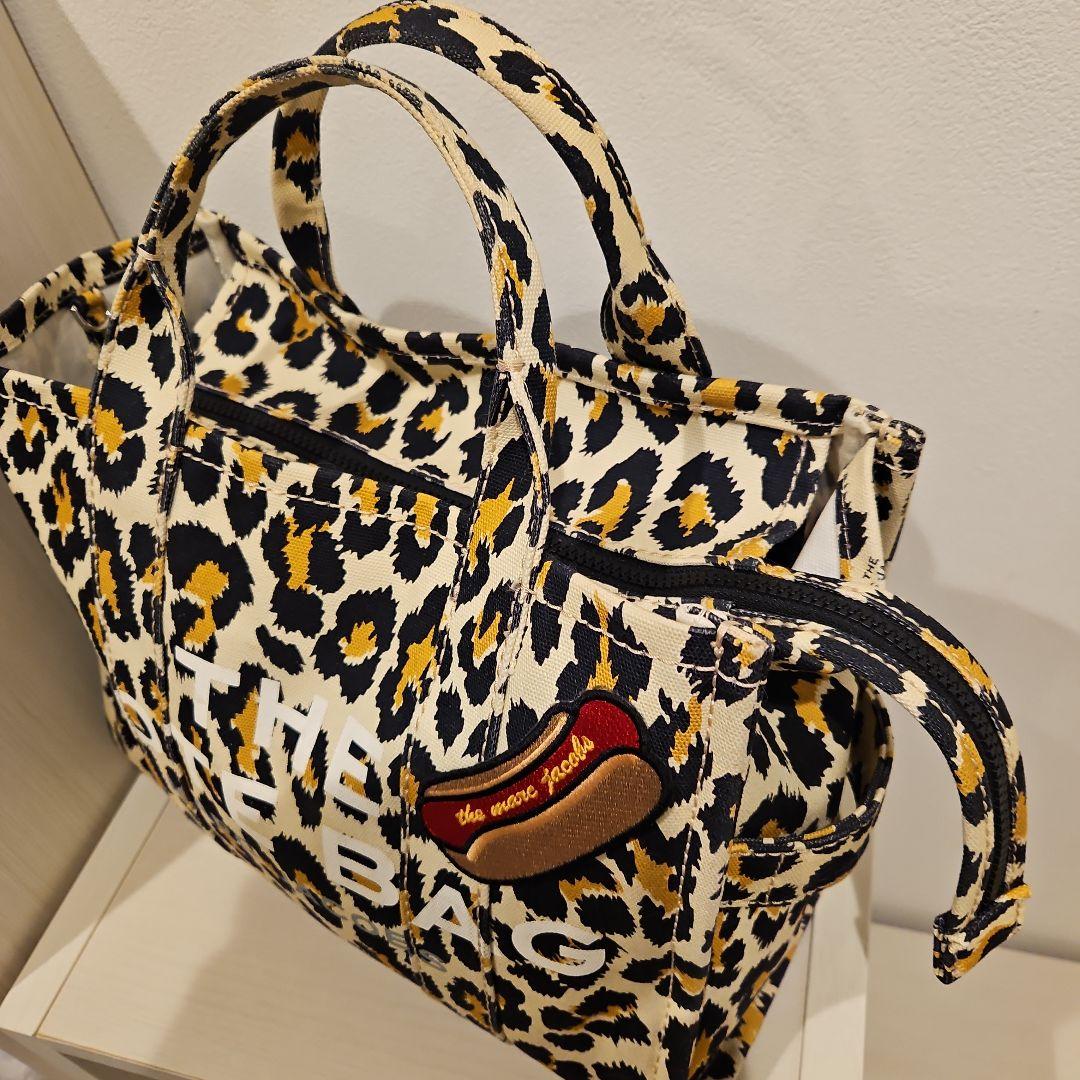 Marc Jacobs レオパード柄トートバッグ