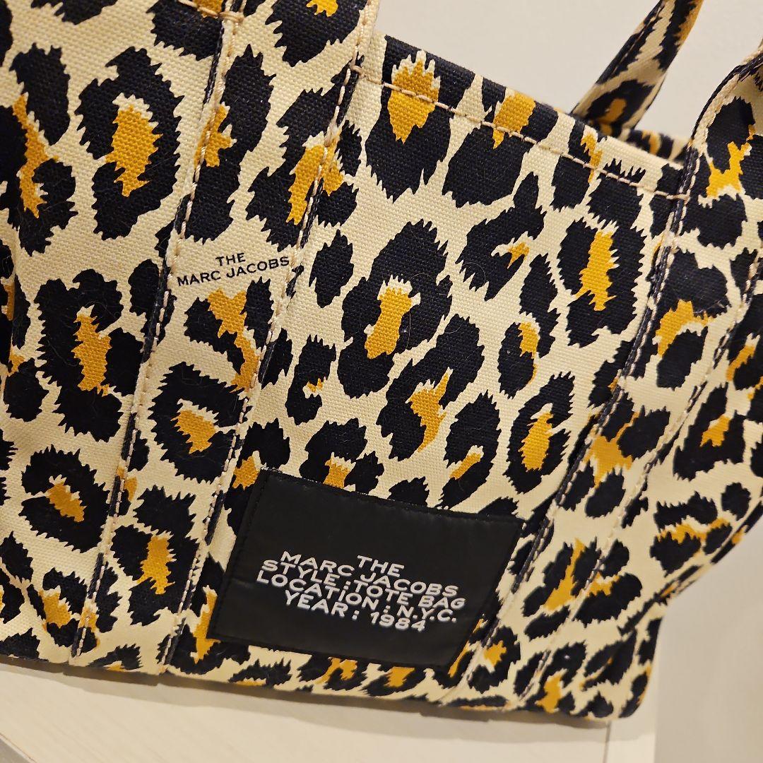 Marc Jacobs レオパード柄トートバッグ