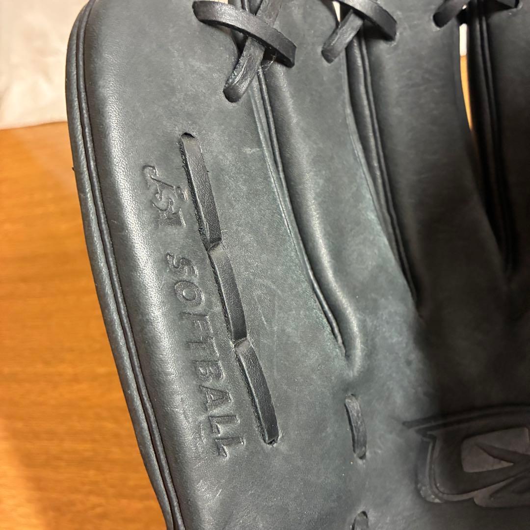 ミズノ ガチ 一般軟式 グローブ グラブ 左投げ 外野用 極美品