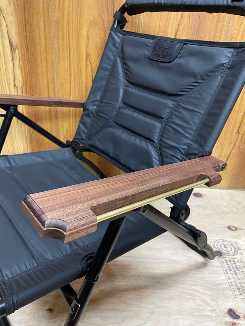 ルーツオリジナル　\" RAMZ \" \"ラムズ\" アームレスト　ブラック　アッソブ