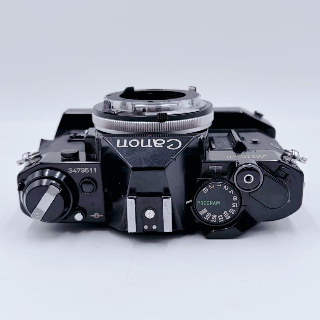 Canon AE-1 ブラックボディ POWER WINDER A2 レンズ付き