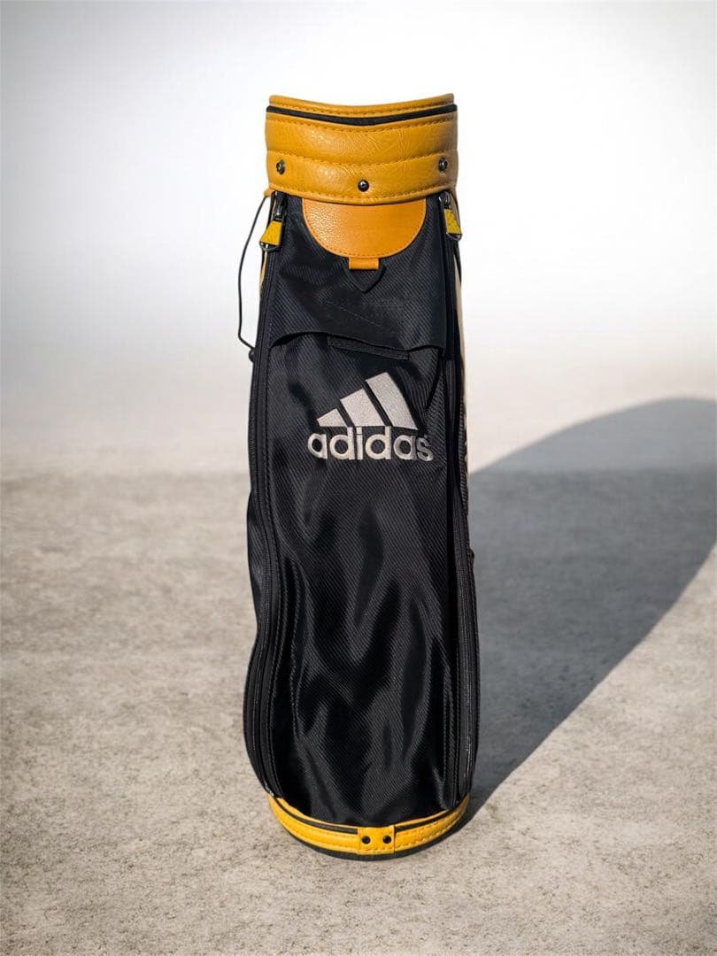 adidas キャディバッグ イエロー/ブラック